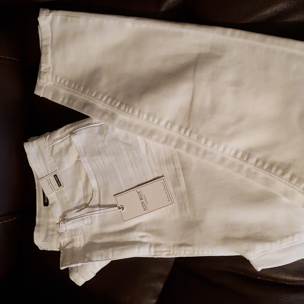 Judy Blue white skinny fit jeans 13/31